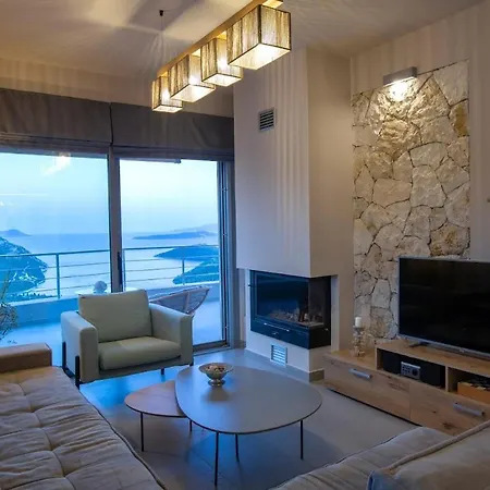 Modern Country With Stone-built Bbq Area Villa